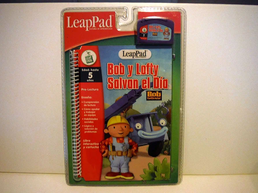 LeapFrog Enterprises Spanish Pre-K & Kindergarten LeapPad Book: Bob and Lofty Save The Day