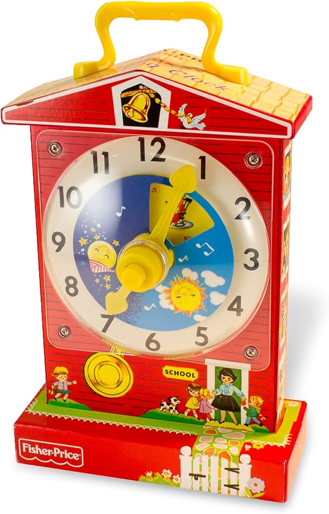 Fisher Price Classic Teaching Clock