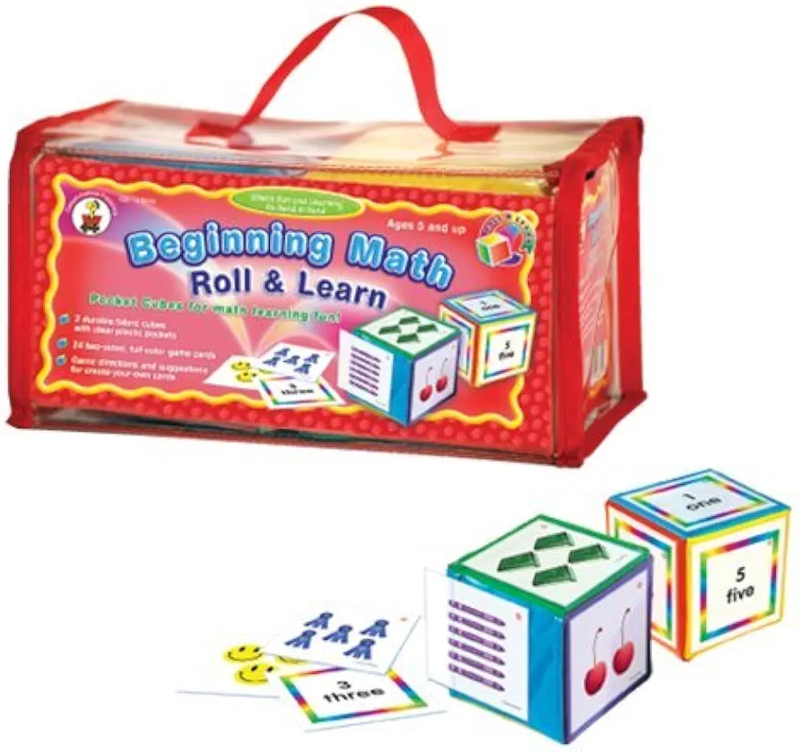 BEGINNING MATH ROLL & LEARN POCKET