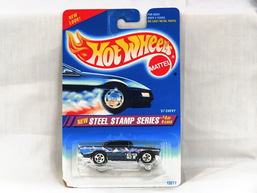 Hot Wheels Steel Stamp Series 4/4 '57 Chevy 5sp