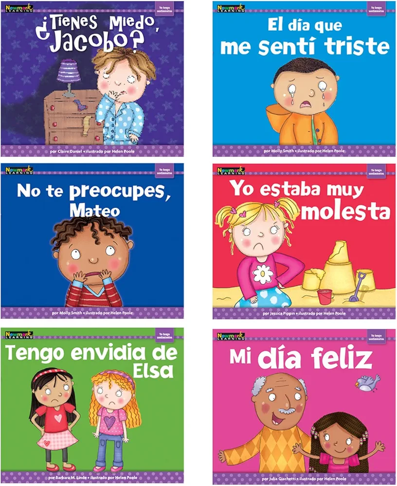 Newmark Learning Spanish Myself Readers I Have Feelings Aid