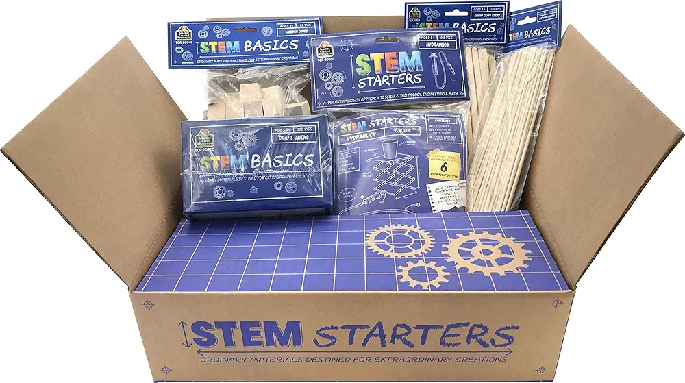 Teacher Created Resources STEM Starters Getting Started Kit: Hydraulics