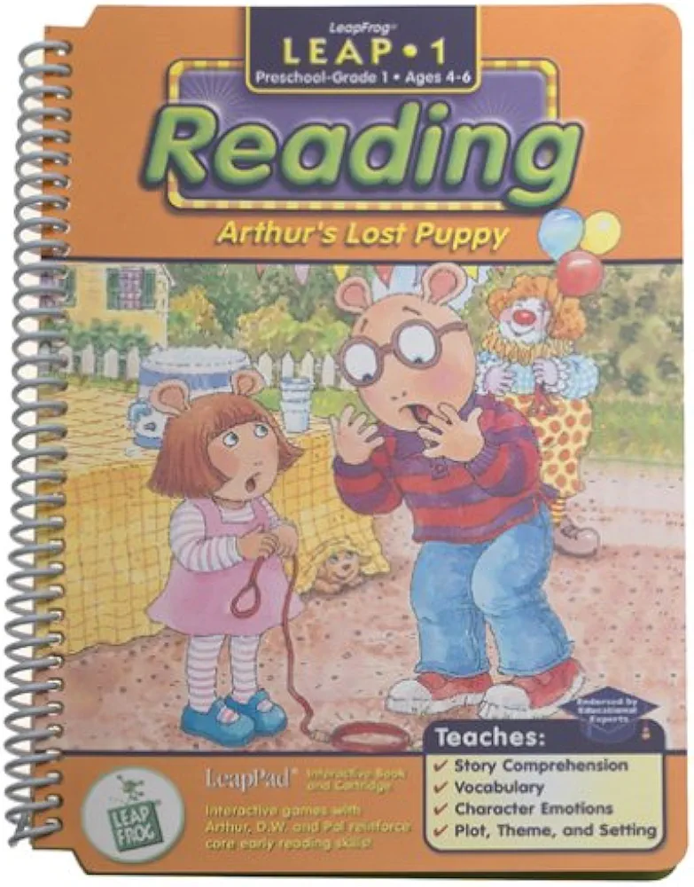 First Grade LeapPad Book: Arthur's Lost Puppy