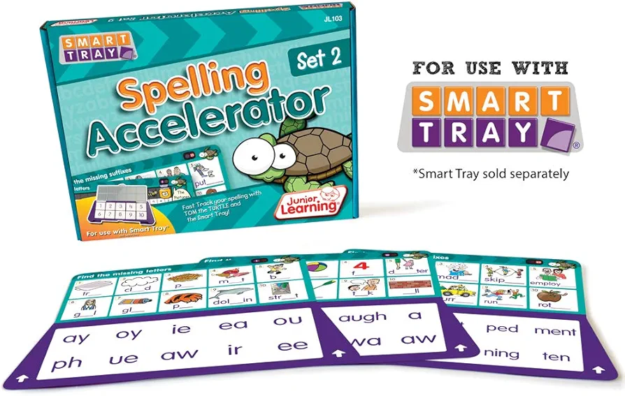 Junior Learning JL103 Spelling Accelerator (Set 2), Multi