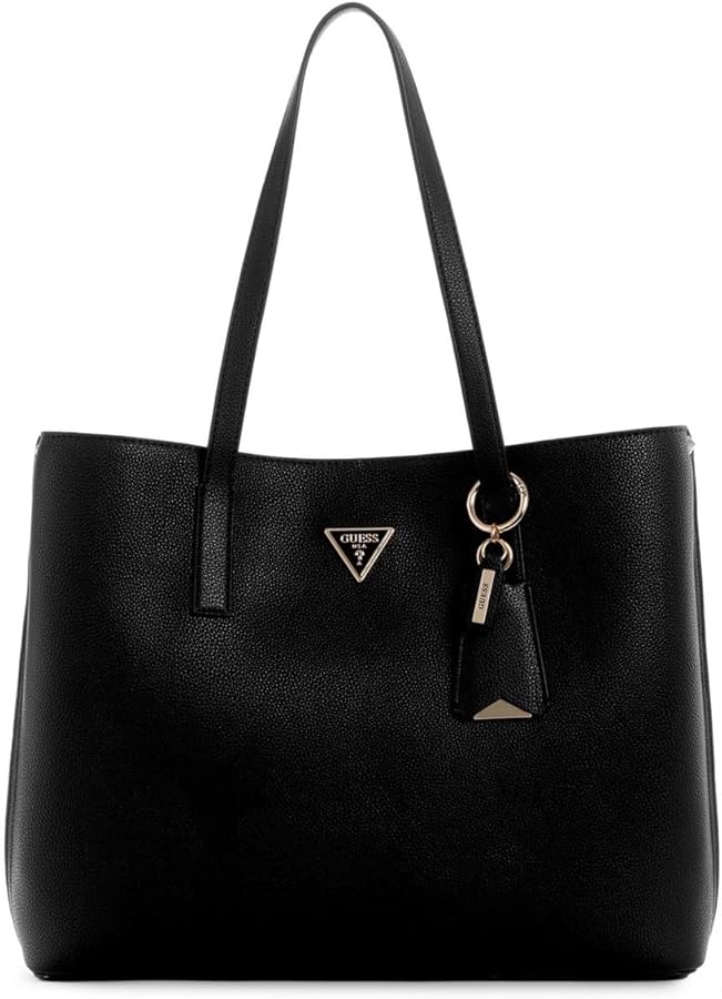 GUESS Meridian Girlfriend Tote, Nero