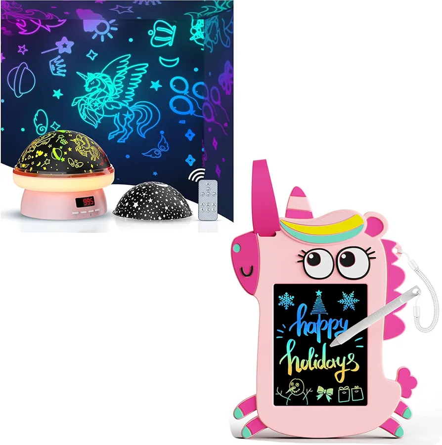 TEKFUN NanoDoodle™ Toys for Girls+ Night Light Star Projector