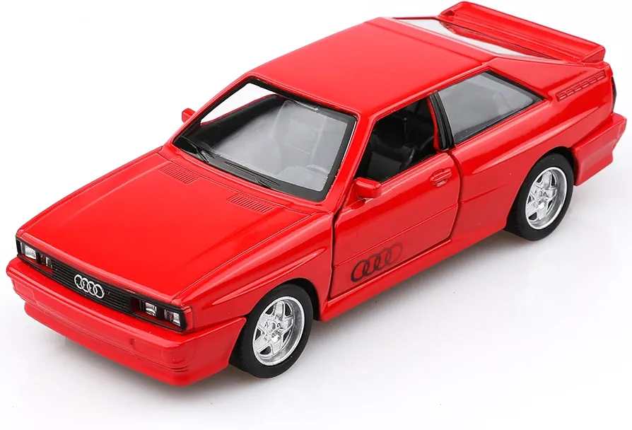 1/36 Scale Audi Sport Quattro 1980 Diecast Model Cars,Pull Back Vehicles Audi Toy Cars,Cars Gifts for Boys Girls