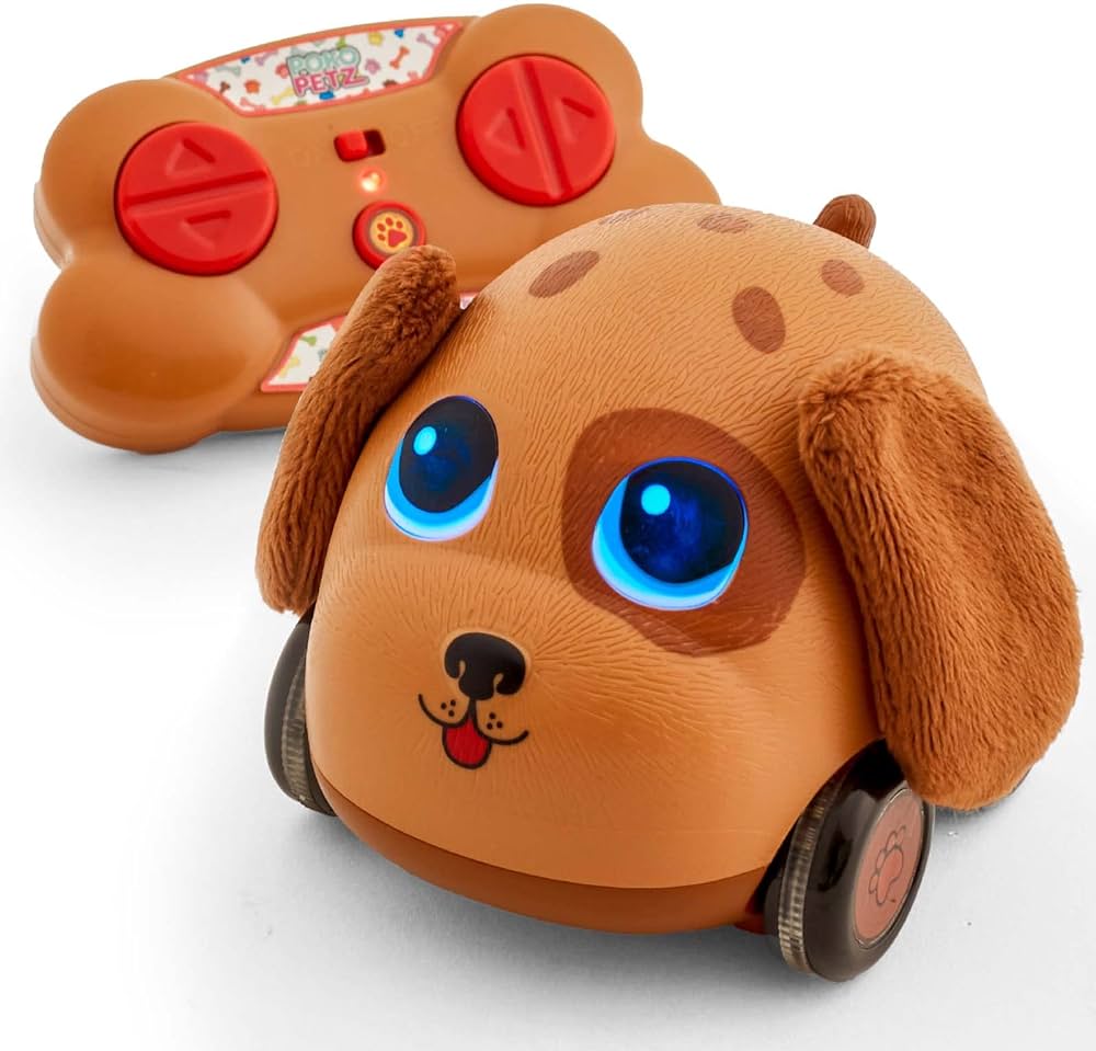 Poko Petz, Remote Control Car for Toddlers Dog Toys - 2.4GH for Boys and Girls, Light Up Toddler Toys, Singing, Talking Toys, Preschool Toys, Best Birthday, Toddler Gifts for Ages 3 and Up