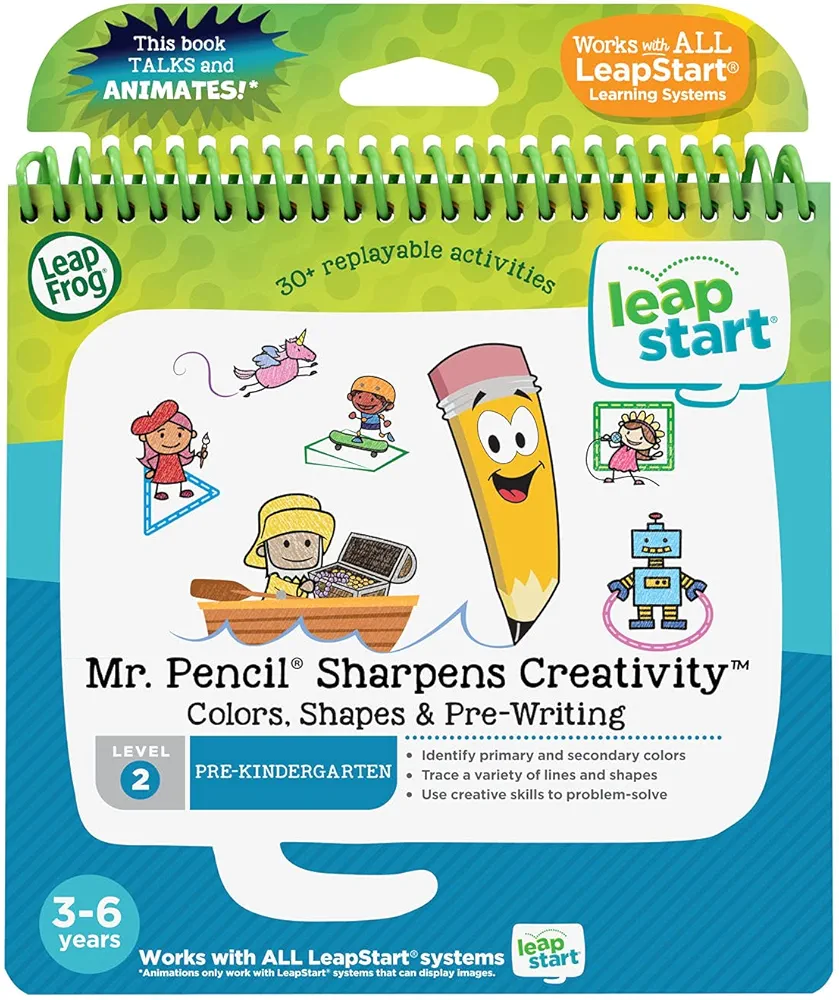 LeapFrog LeapStart Mr. Pencil Sharpens Creativity