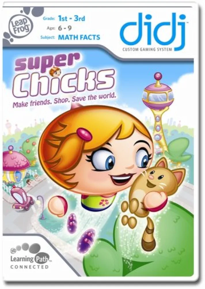 LeapFrog Didj Custom Learning Game Super Chicks!