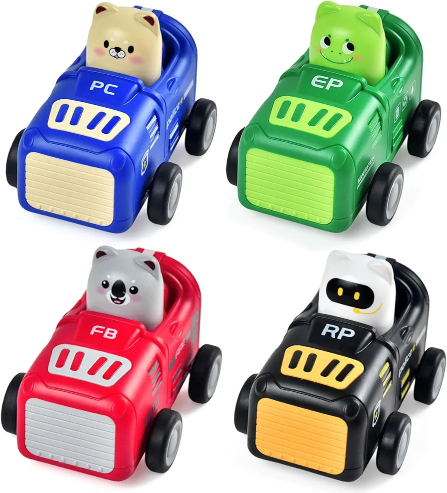 Car Toys for Boy Girl Gifts, Press and Go Toy Cars for 3+ Years Gifts