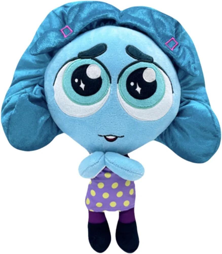 Generic Cute Inside Out 2 Plush, 10"" Envy Plushies Toy for Movie Fans Gift, Soft Stuffed Figure Doll for Kids and Adults, Great Birthday Easter Christmas Choice for Boys Girls (Blue C)