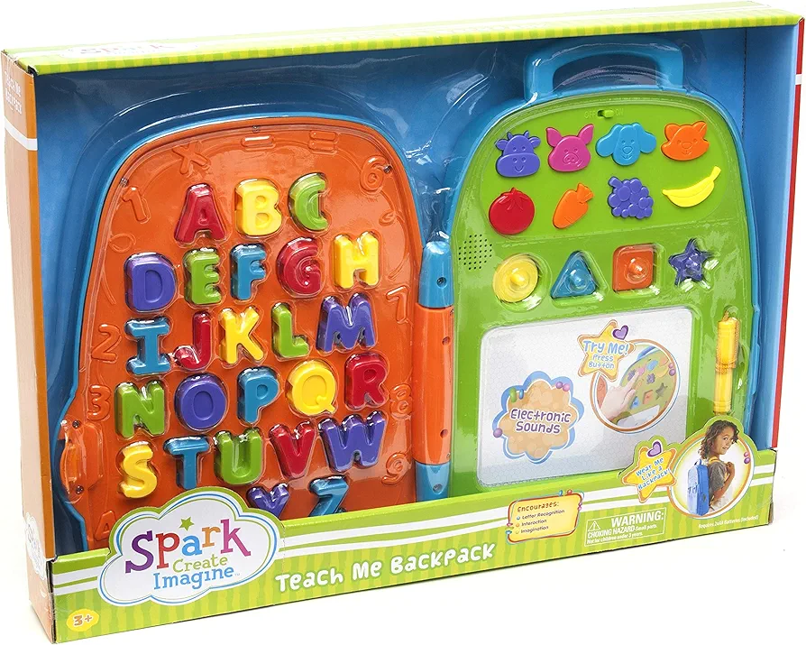 Teach Me Backpack (Multicolor) - Learn by playing