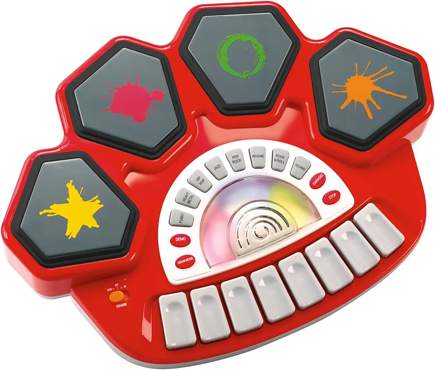 PlayGo Baby Electronic Musical Keyboard - Kids act & Sound Out Instrument - Learning Education Interactive Sound Activity - Multifunctional Toy for 3 to 10 Years