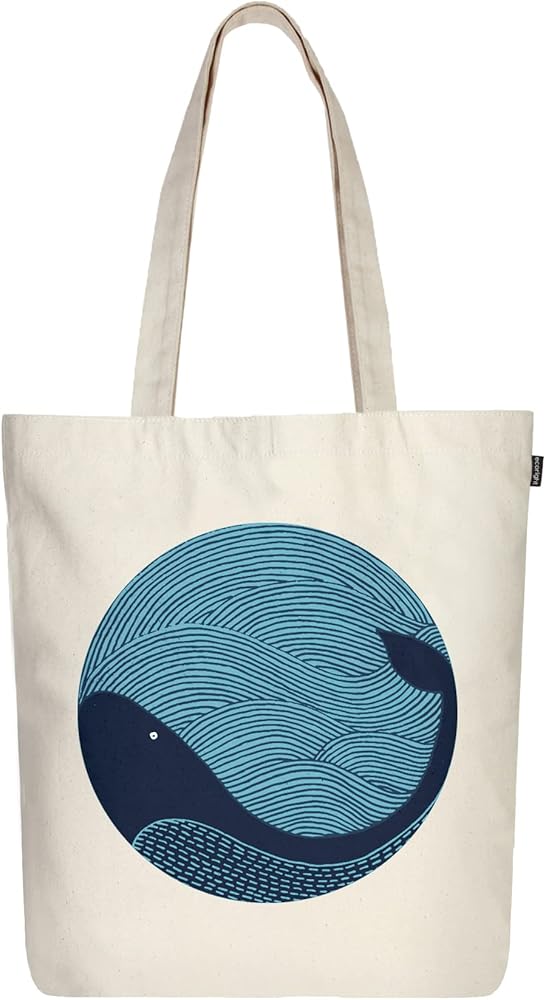 Ecoright Aesthetic Canvas Tote Bags for Women, Reusable Tote Bag with Zip, Ideal for Grocery, Shopping, Travel & Daily Use