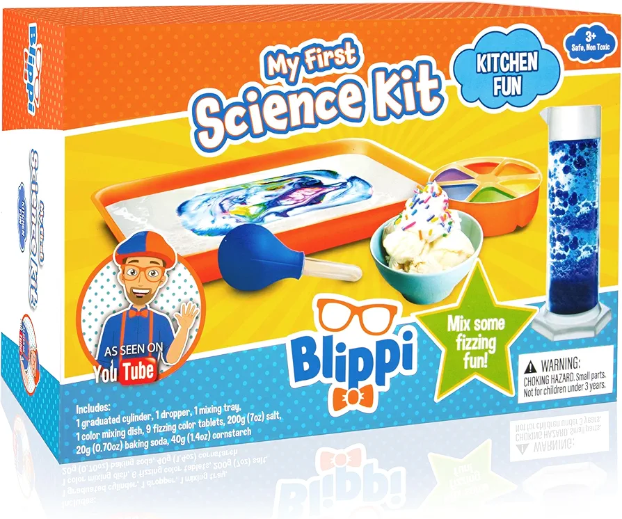 Creative Kids Blippi My First Science Kit: Kitchen Science Lab