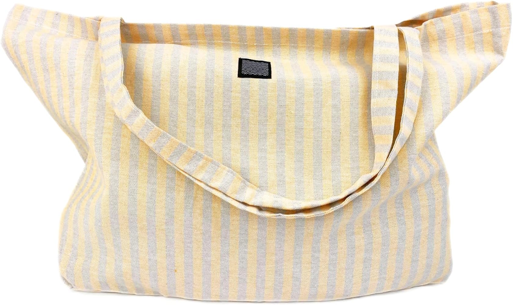 XXL Women's Beach Bag Large - Inner Pocket -65 x 40 cm