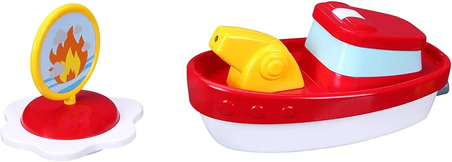 Bburago B16-89015 BB Junior Splash N Play FIRE Boat