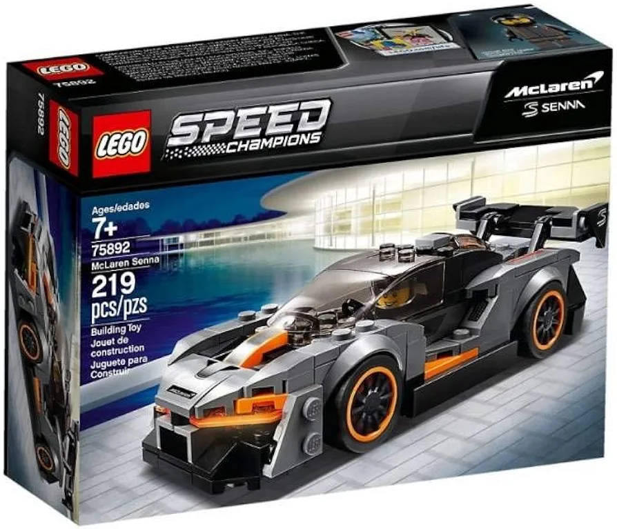 LEGO Speed Champions McLaren Senna 75892 Building Kit (219 Pieces)