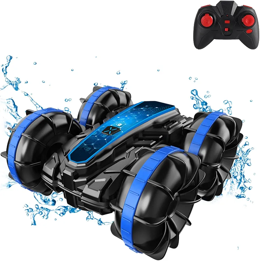 Kids Remote Control Car RC Cars for Kids Boys Girls Gifts Double Sided Driving 360° Flips Rotating Waterproof Toy Car Aged 6+ Rechargeable Adult RC Car