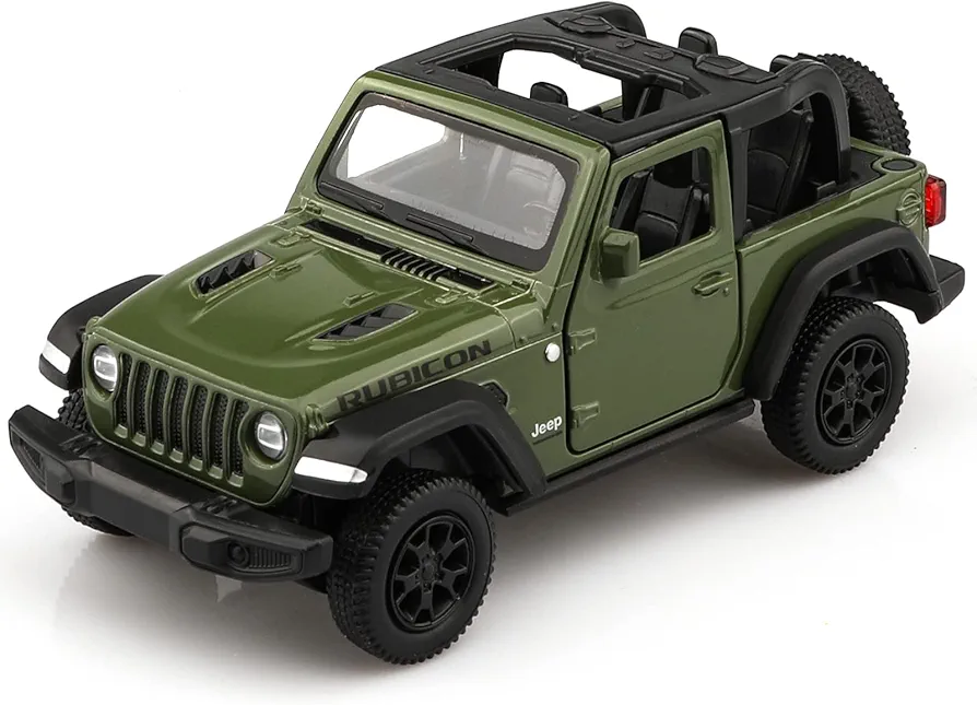 1/36 Scale Jeep Wrangler Rubicon Diecast Car Models,Pull Back Vehicles Toy Cars,Cars Gifts for Boys Girls