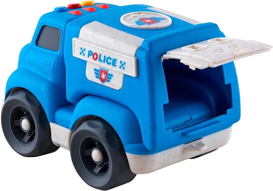 Mud Pie Children's Emergency Toy Vehicle, Police Car