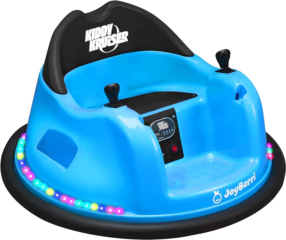 Bumper Car for Toddlers - Toddler, Baby, and Kids Ride On Toy Electric Bumper Car - with Bluetooth, Music and Remote/Safety Certified, Kid Approved, Electric Kids Ride on Bumper Car Gift