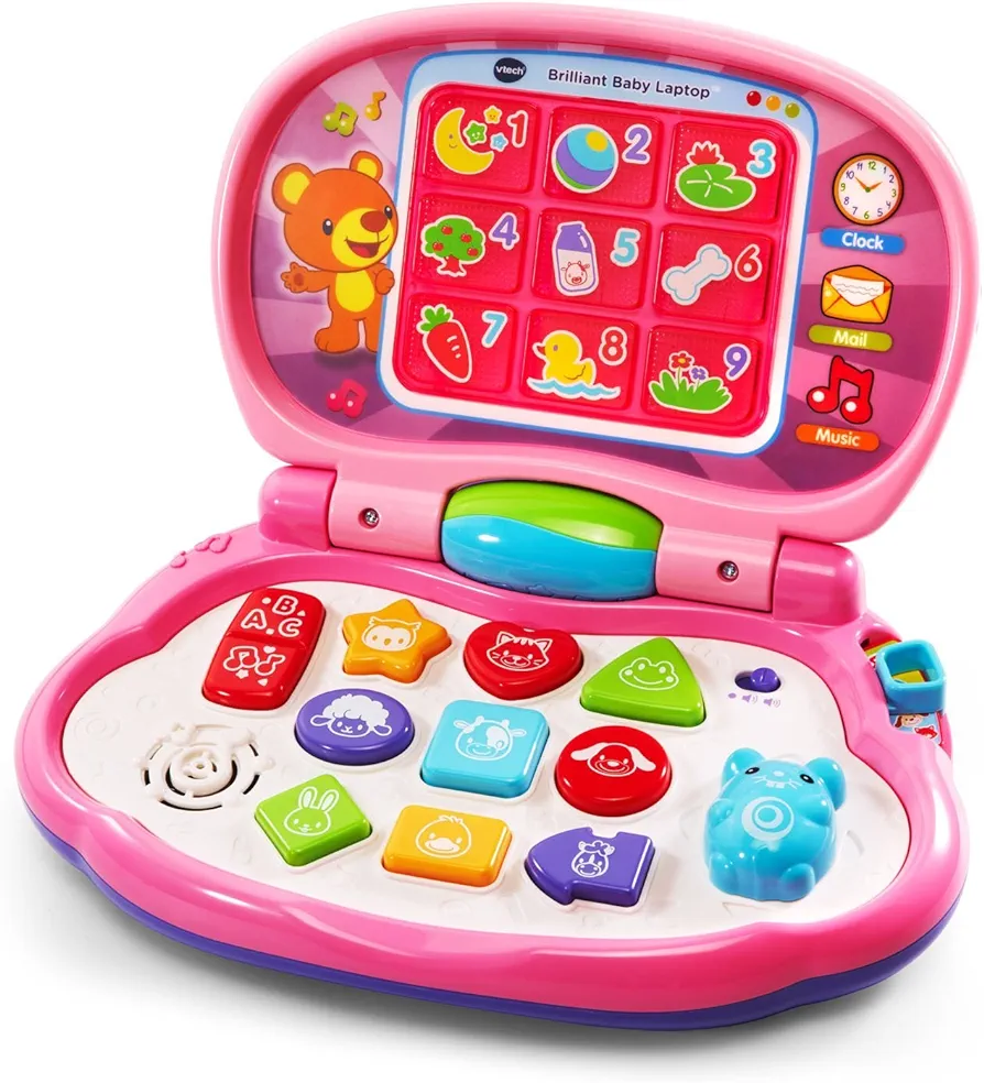 VTech Brilliant Baby Laptop, Pink