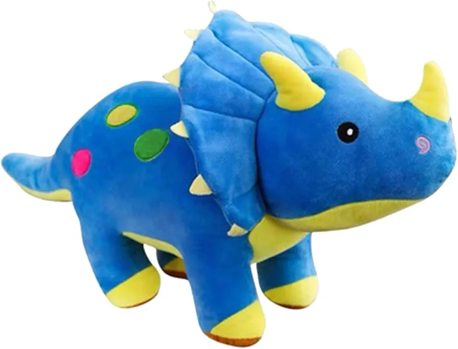 Smallpox Plush Animal Dinosaur Plush Toy Soft Dinosaur Plush Stuffed Toy Plushie Pillow Doll Birthday Gift Crying Plush (A, One Size)