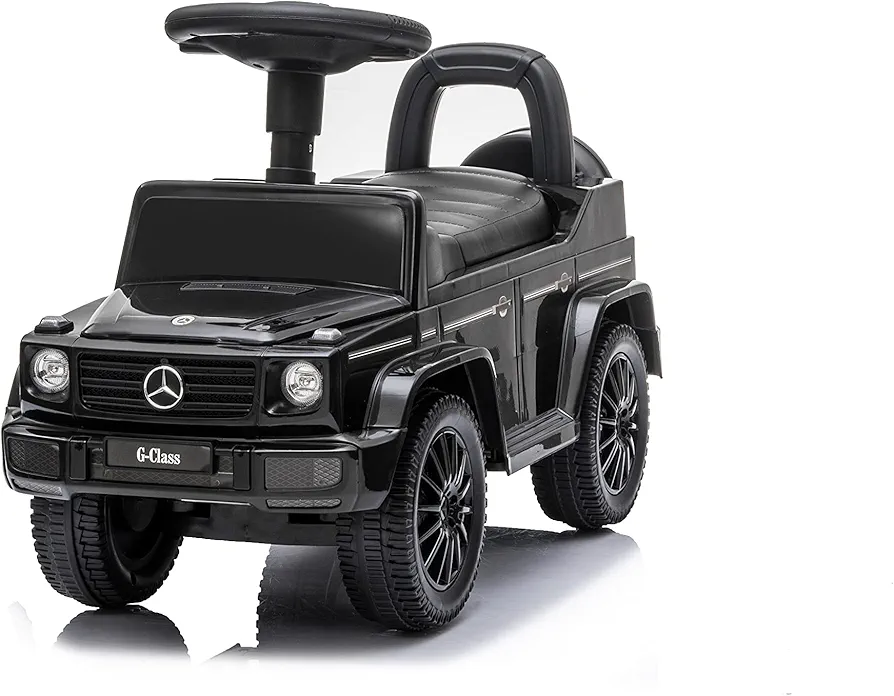 Best Ride On Cars Mercedes G-Wagon Push Car, Black, Large