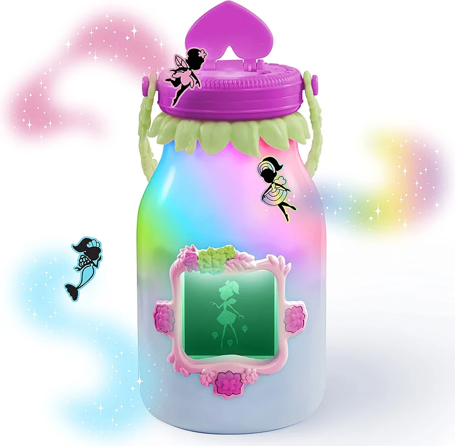 Got2Glow Fairies Finder - Electronic Fairy Jar Catches 30+ Virtual Fairies - Got to Glow in The Dark