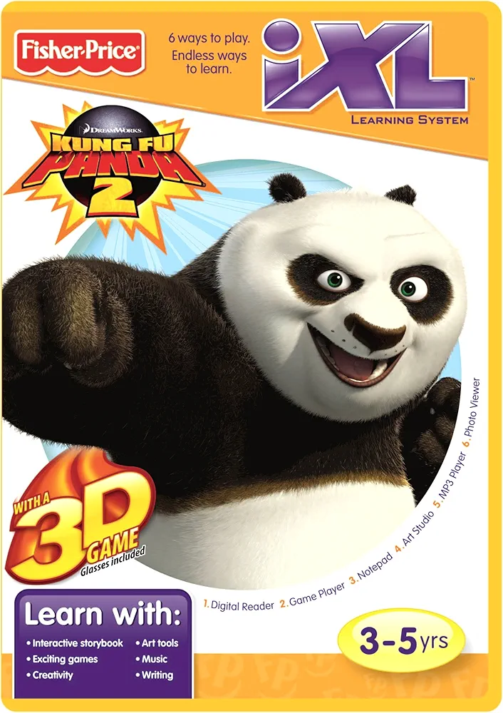 Fisher-Price iXL Learning System Software Kung Fu Panda 3D