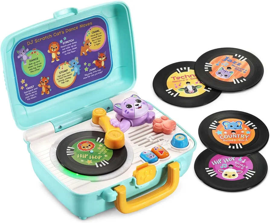 VTech DJ Scratch Cat Record Player