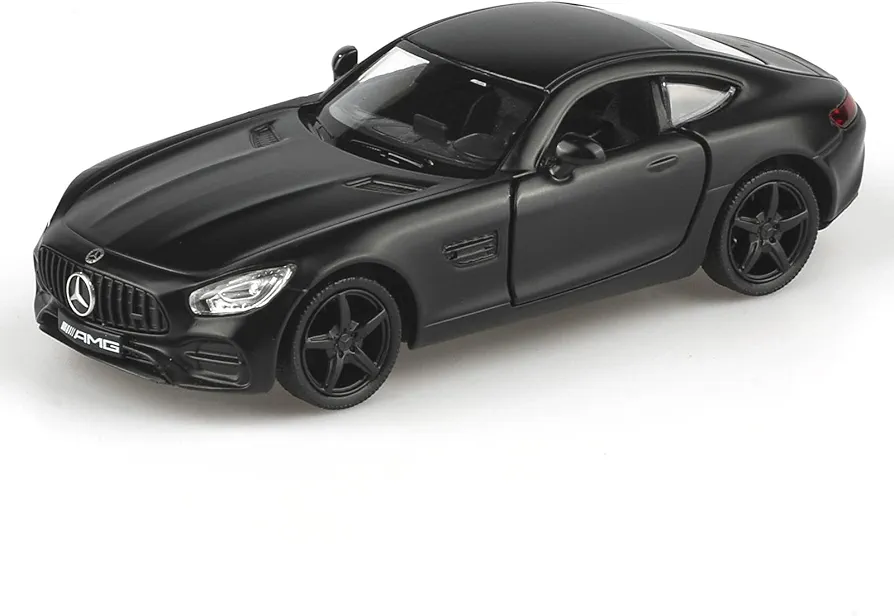 1/36 Scale Mercedes Benz AMG GTS Diecast Cars Models,Pull Back Vehicles Toy Cars,Cars Gifts for Boys Girls (Black)