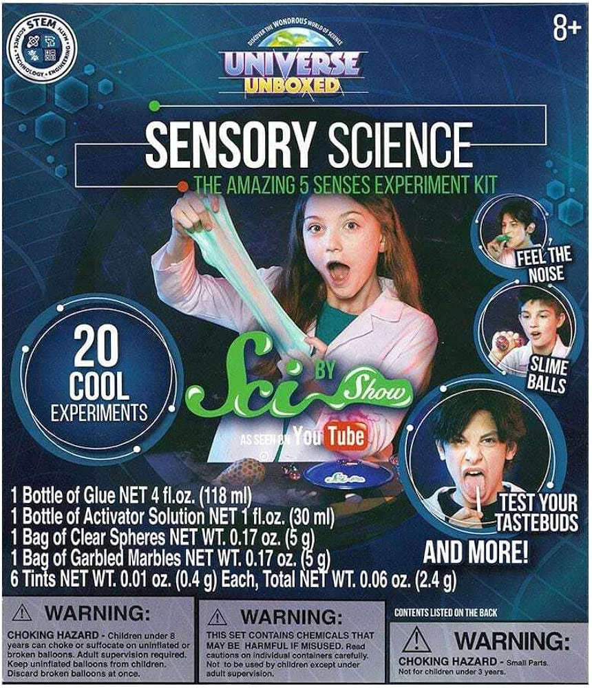 Be Amazing! Toys Universe Unboxed by Scishow: Sensory Science Lab