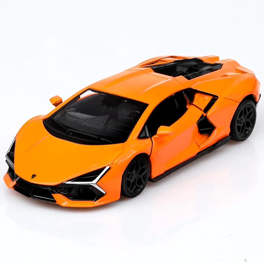 1/36 Scale Lamborghini Revuelto Diecast Cars Models,Pull Back Vehicles Lamborghini Toy Cars,Cars Gifts for Boys Girls Orange