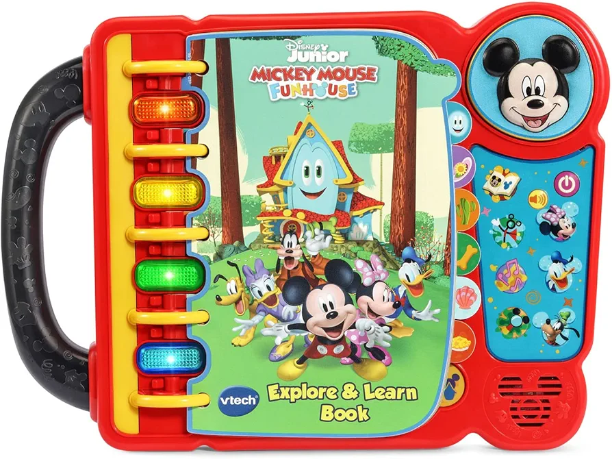 VTech Disney Junior Mickey Mouse Funhouse Explore and Learn Book