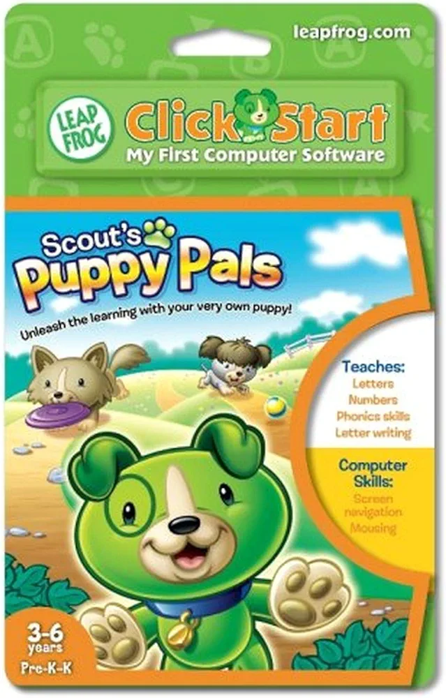 Leapfrog Clickstart Educational Software: Scout's Puppy Pals