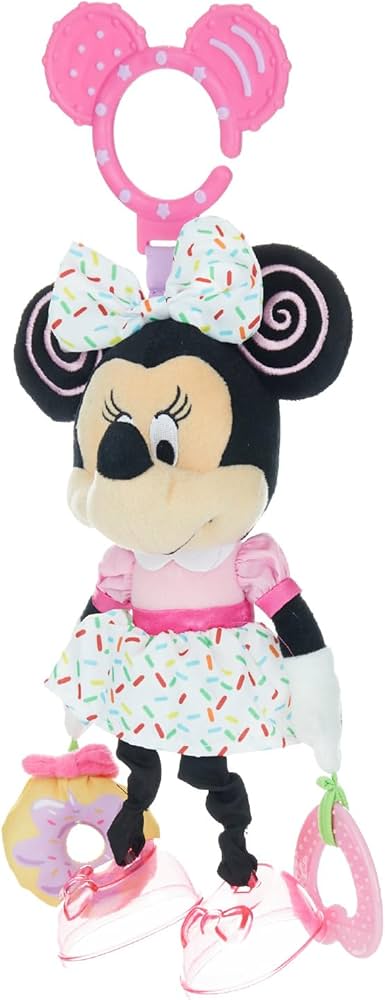 Disney Baby Minnie Mouse On The Go Pull Down Activity Toy