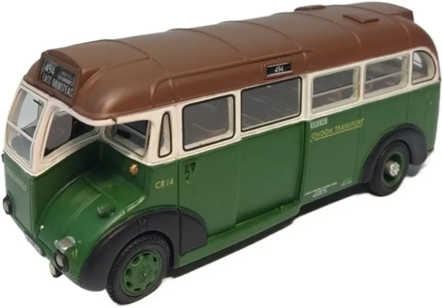 Scale Car Models for Leyand Cub Rec-CR14 1939 1:76 British Bus Resin Model Simulation Car Toy Boy Gift Pre-Built Model Vehicles