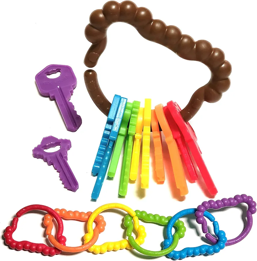 Baby Keys & Rings - Counting & Sorting Montessori Toys for 1 Year Old, Keys for Toddler, Real Keys for Kids, Toddler Games + Learning Activities eBook Download