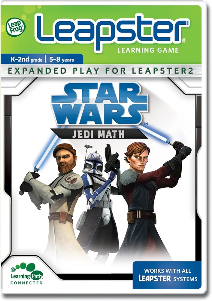 LeapFrog Leapster Learning Game Star Wars - Jedi Math