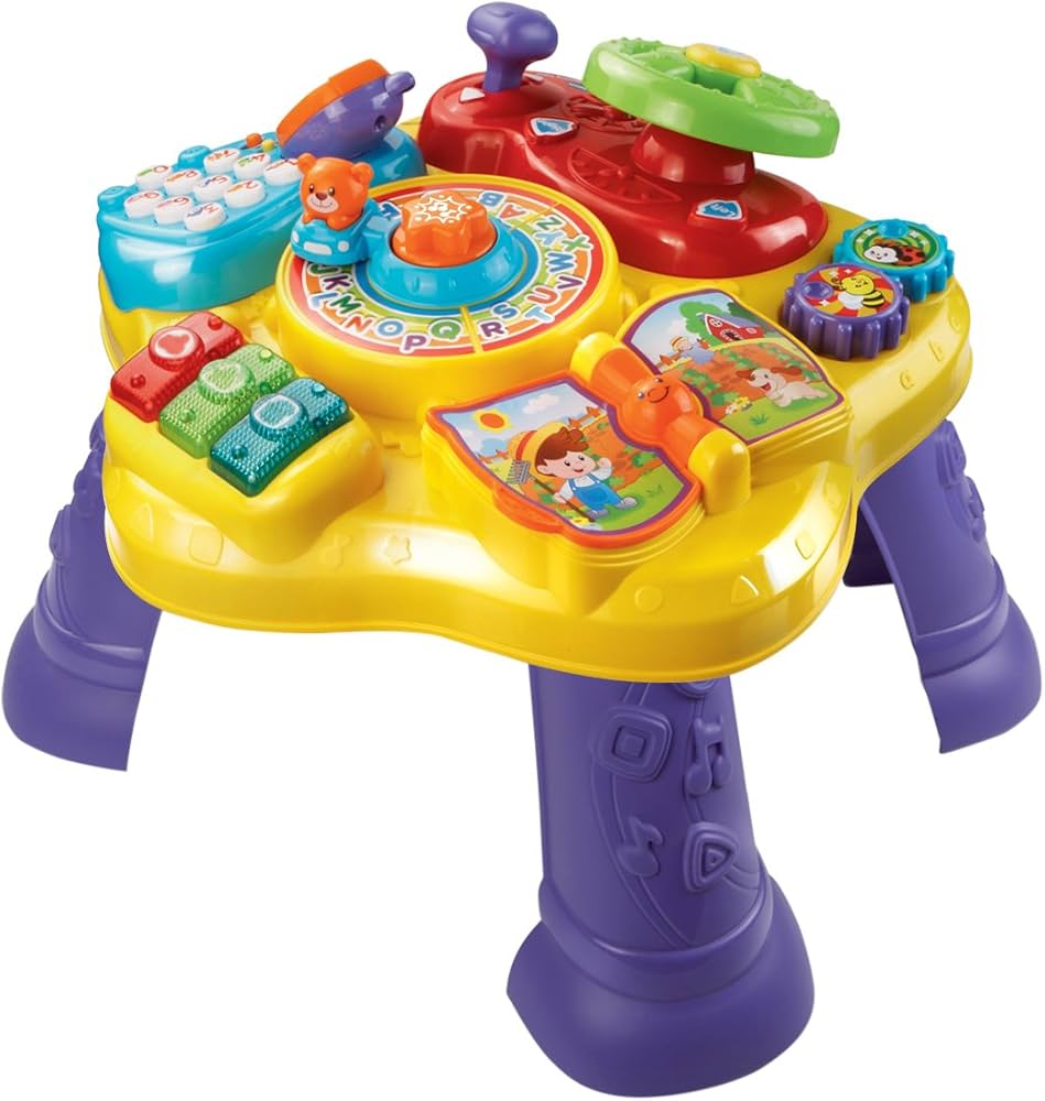 VTech Magic Star Learning Table (Frustration Free Packaging), Yellow