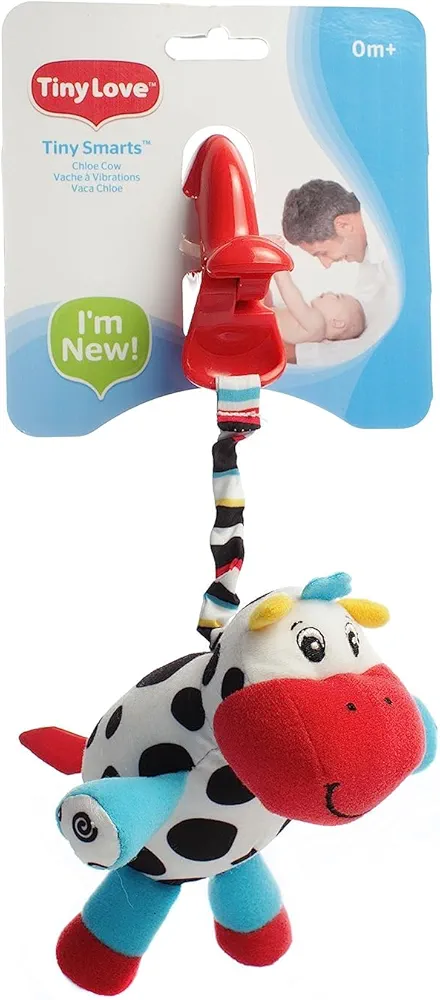 Tiny Love Smarts Clip on Toy, Chloe Cow