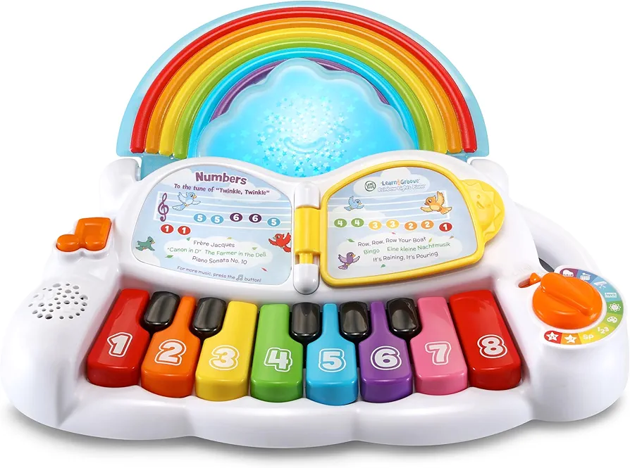 LeapFrog Learn and Groove Rainbow Lights Piano, Multicolor