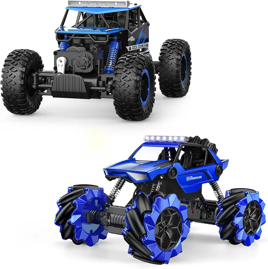 NQD Remote Control Monster Car, 4wd Off Road Rock Electric Toy Off All Terrain Radio Remote Control Vehicle Truck Crawler for Boys and Girls