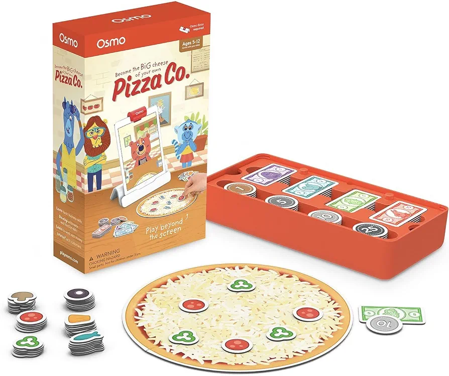 Osmo Pizza Co. Educational STEM Learning Games - Math & Communication Skills - Ages 5-12 - For iPad, iPhone, Fire Tablet