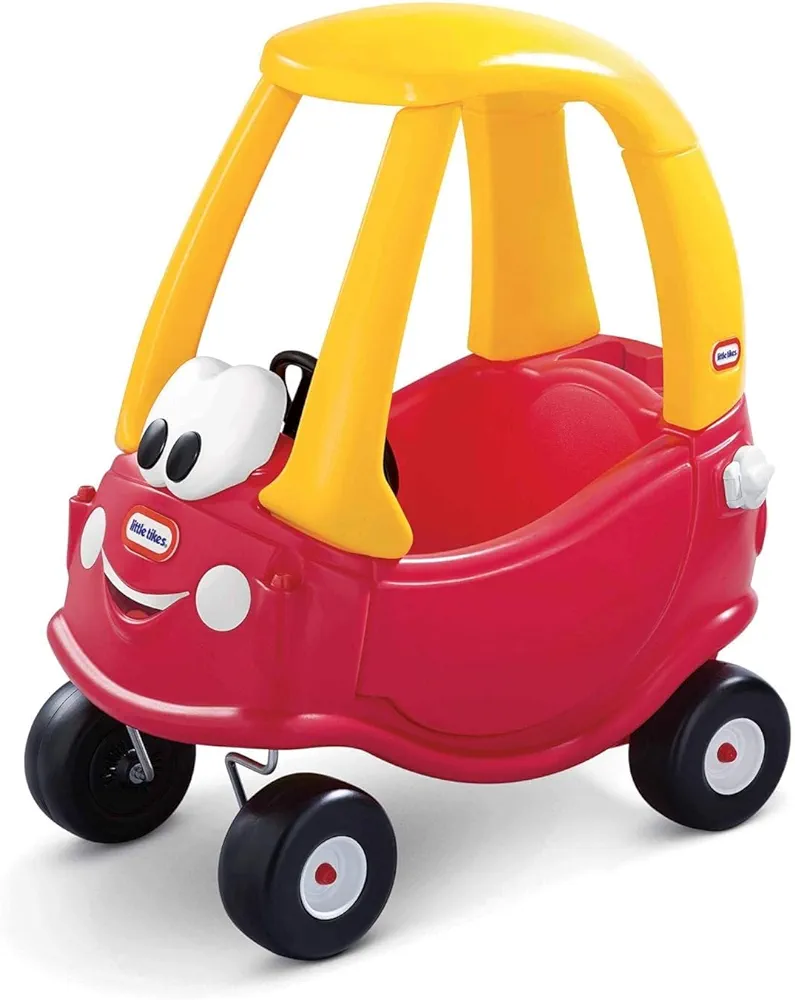 Little Tikes Cozy Coupe 30th Anniversary Car, Non-Assembled, Standard Packaging, Multicolor , 29.5 x 16.5 x 33.5 inches