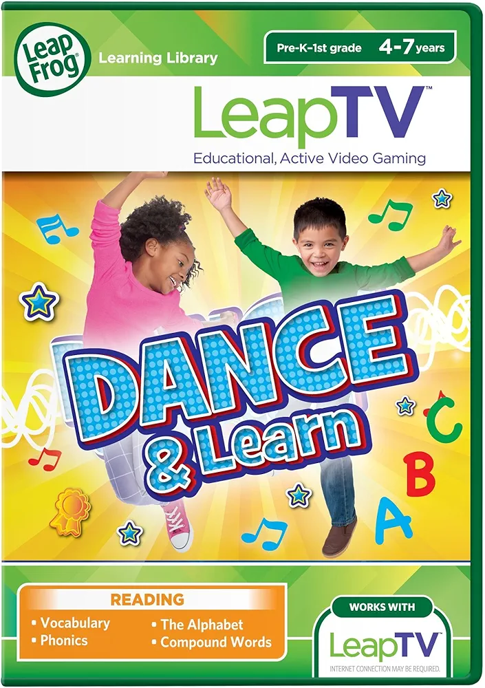 LeapFrog LeapTV Dance and Learn Educational, Active Video Game