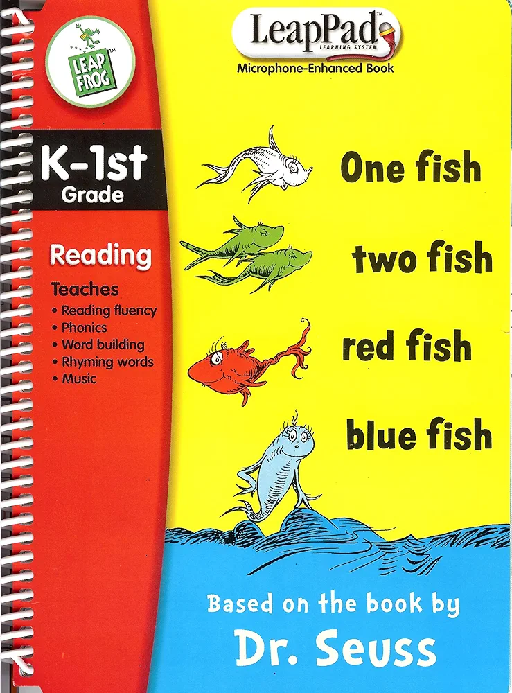 LeapPad I Can Read Book: One Fish, Two Fish, Red Fish, Blue Fish by Dr. Seuss by LeapFrog